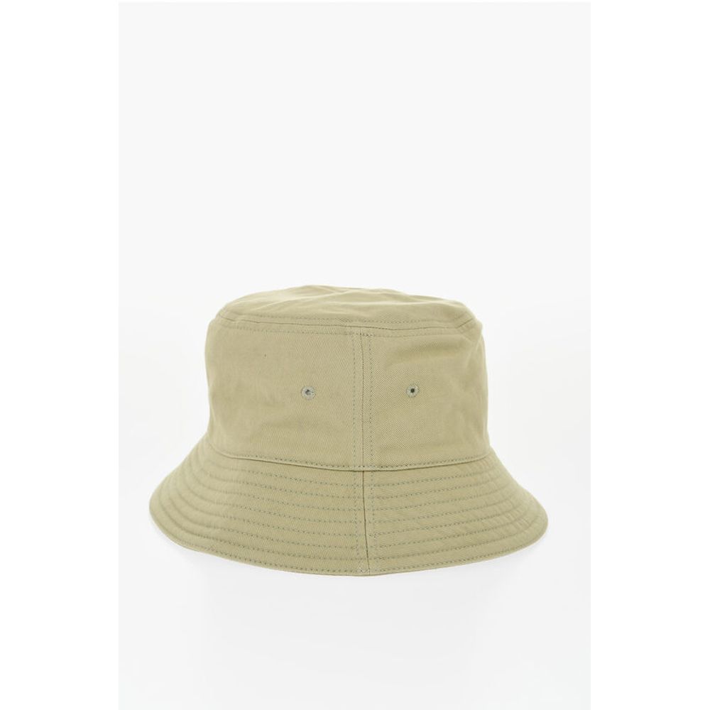 Burberry Einfarbiger Eimerhut mit gesticktem Logo
