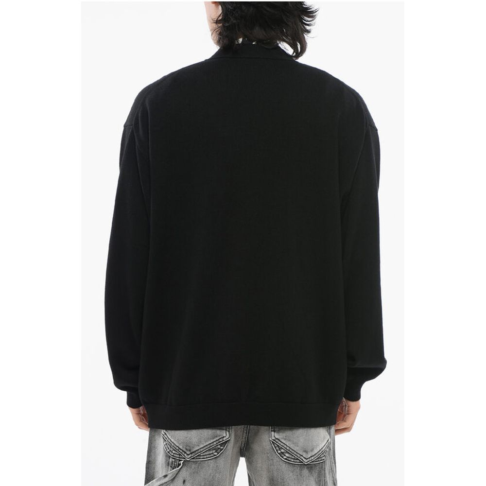 Kenzo V-Ausschnitt BOKE FLOWER Woll-Strickjacke