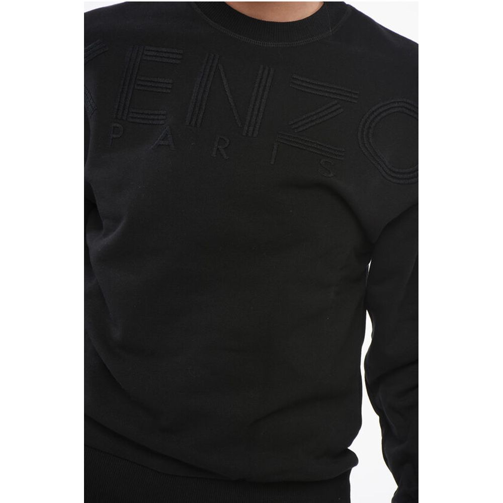 Kenzo Sweatshirt mit Rundhalsausschnitt und gesticktem Logo