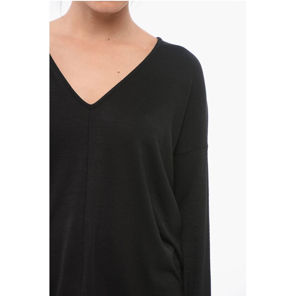 Rag&Bone Pullover mit V-Ausschnitt aus Stretch-Stoff