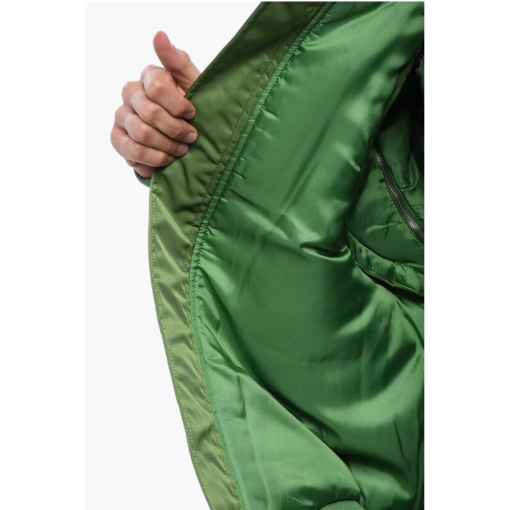 Off-White Gepolsterte ARROW Bomberjacke mit abnehmbaren Ärmeln
