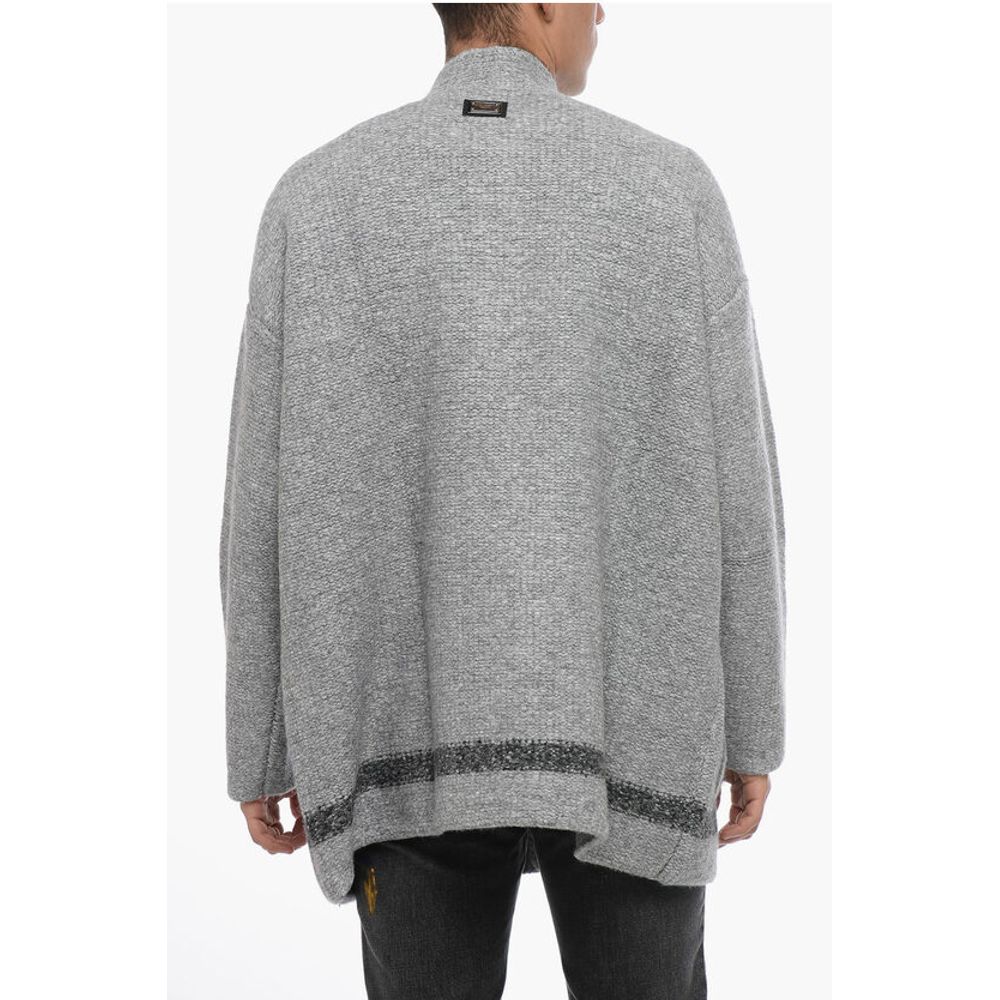 Dolce & Gabbana Strickjacke aus Wollmischung mit aufgesetzten Taschen