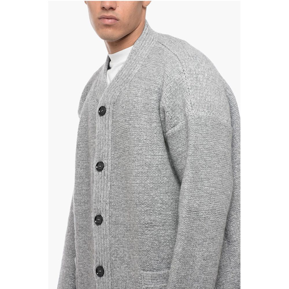 Dolce & Gabbana Strickjacke aus Wollmischung mit aufgesetzten Taschen