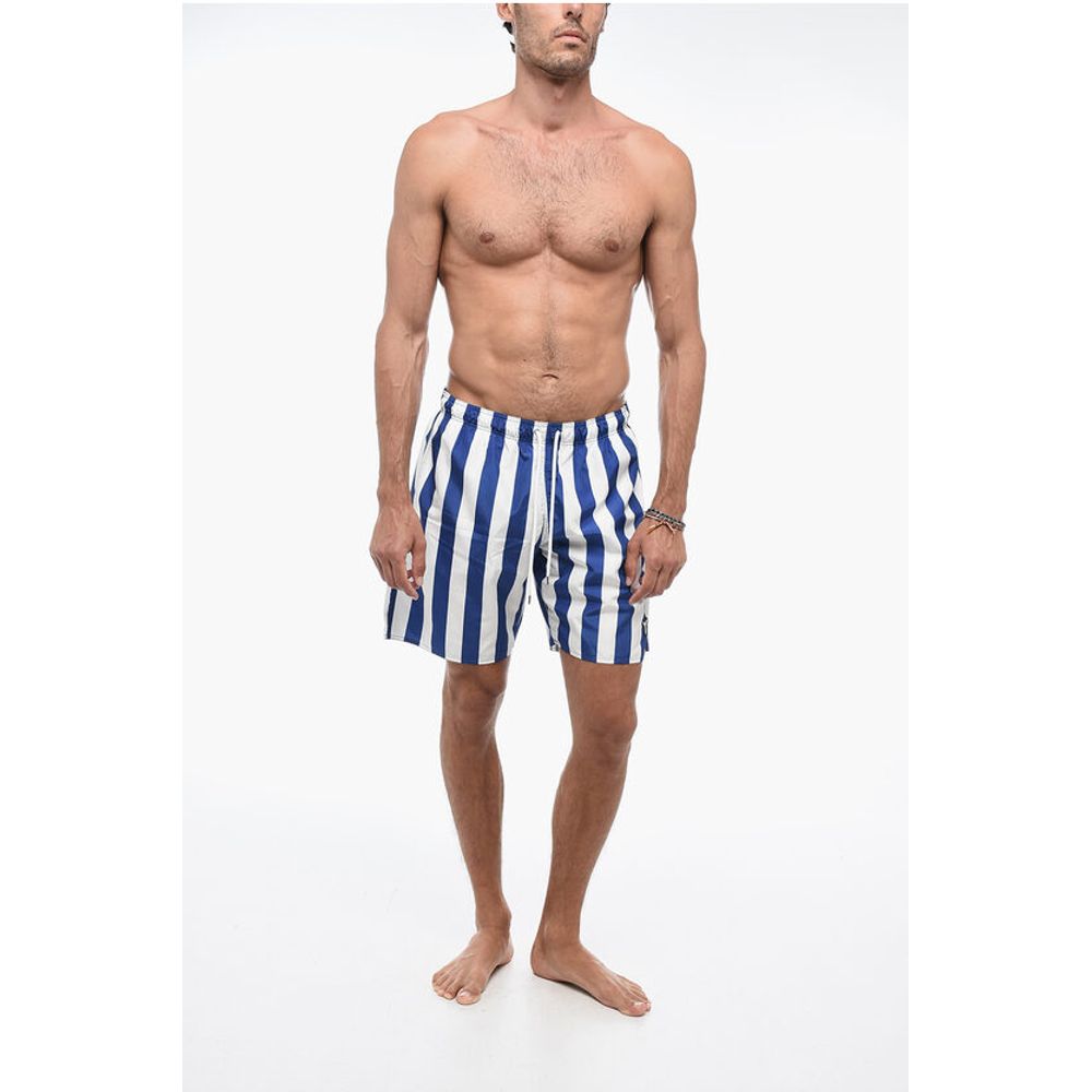 Yes I Am Badeshorts mit Streifenmuster