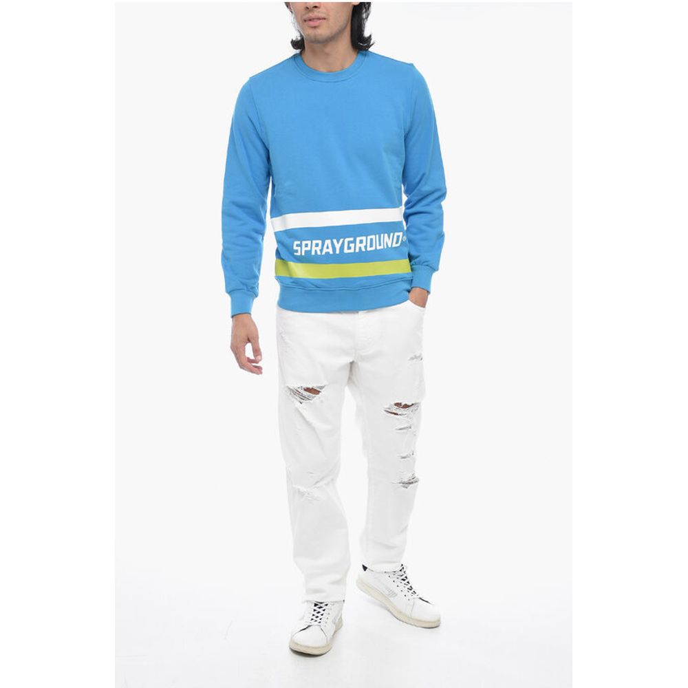 Sprayground Gebürstetes Sweatshirt mit Logodruck