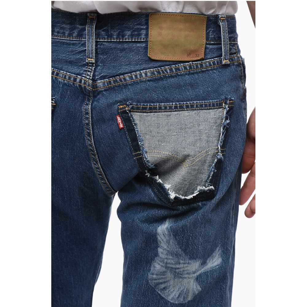 Levi's 3.PARADIS Straight Leg Bedruckte Jeans 18cm L.32