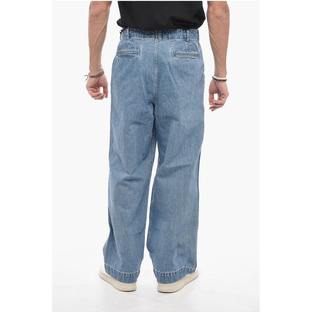 J.Press Jeans mit weitem Bein und niedriger Taille 27cm