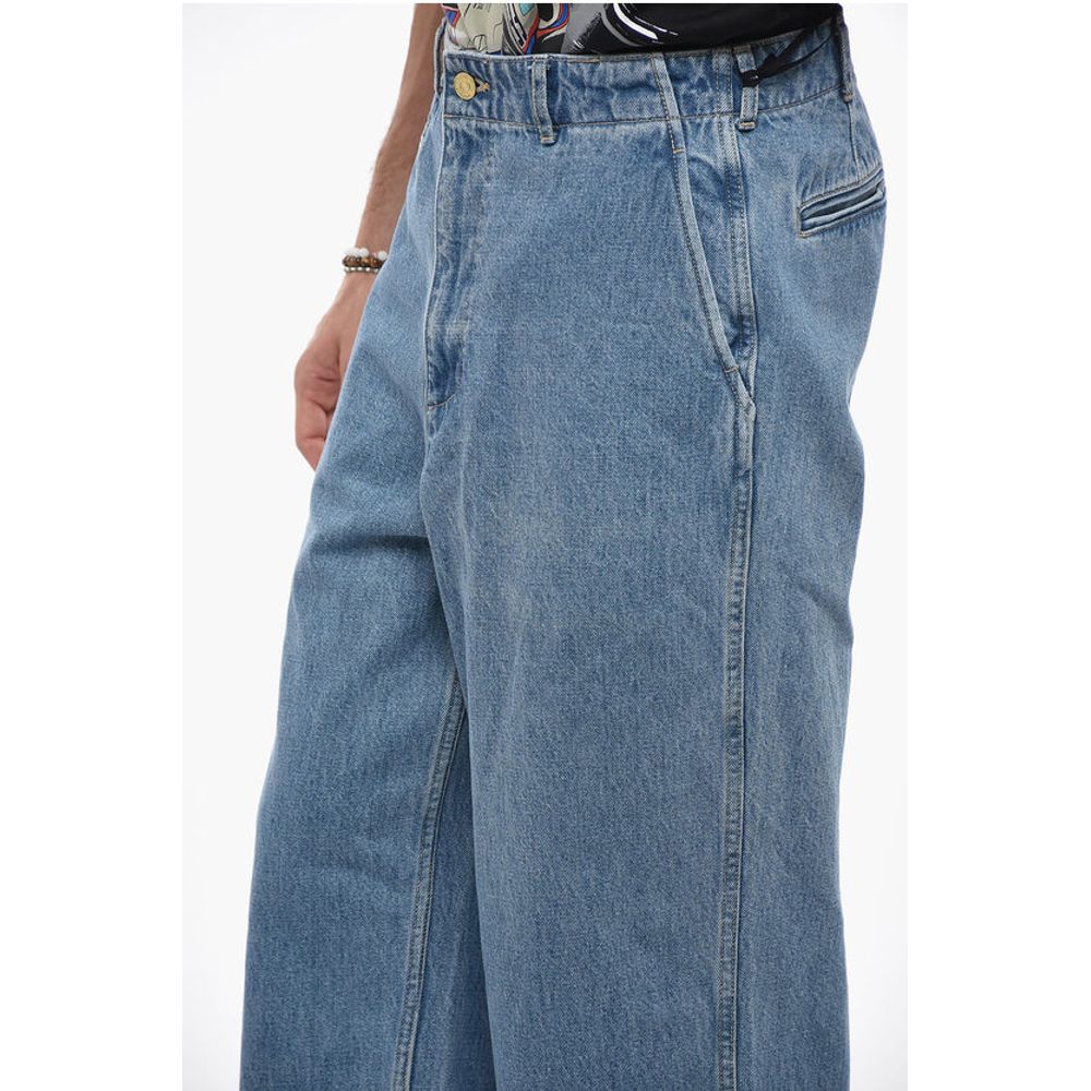 J.Press Jeans mit weitem Bein und niedriger Taille 27cm