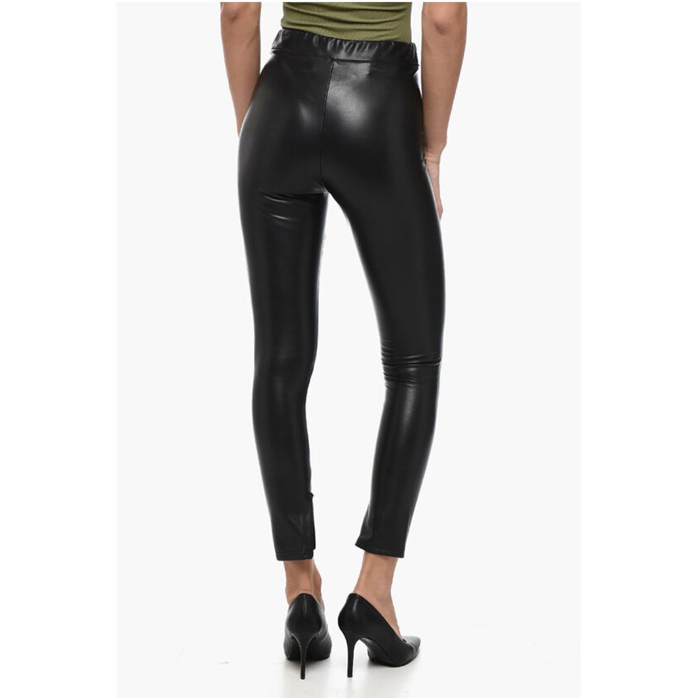 Michael Kors Skinny-Hose aus veganem Leder