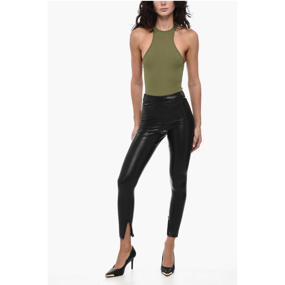Michael Kors Skinny-Hose aus veganem Leder