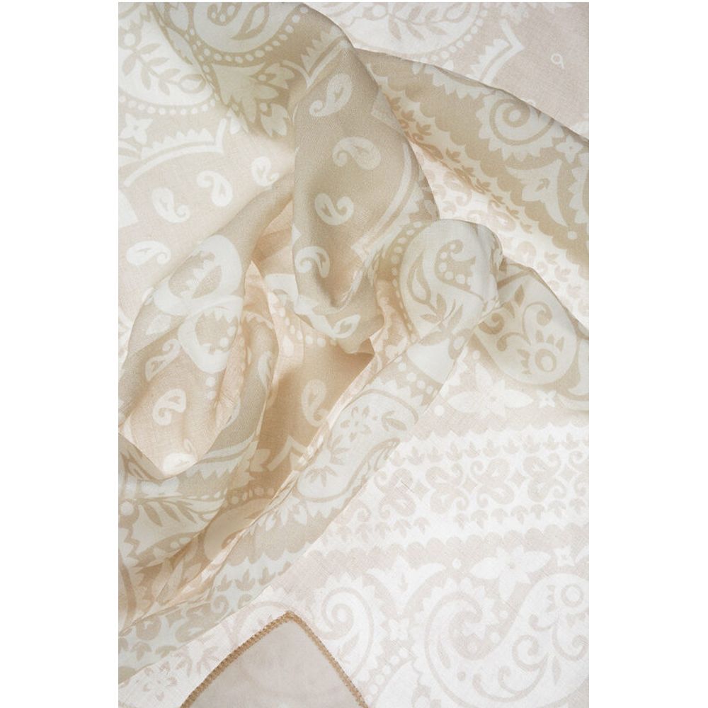 1989 Studio Zweifarbiges Foulard mit Paisley-Muster