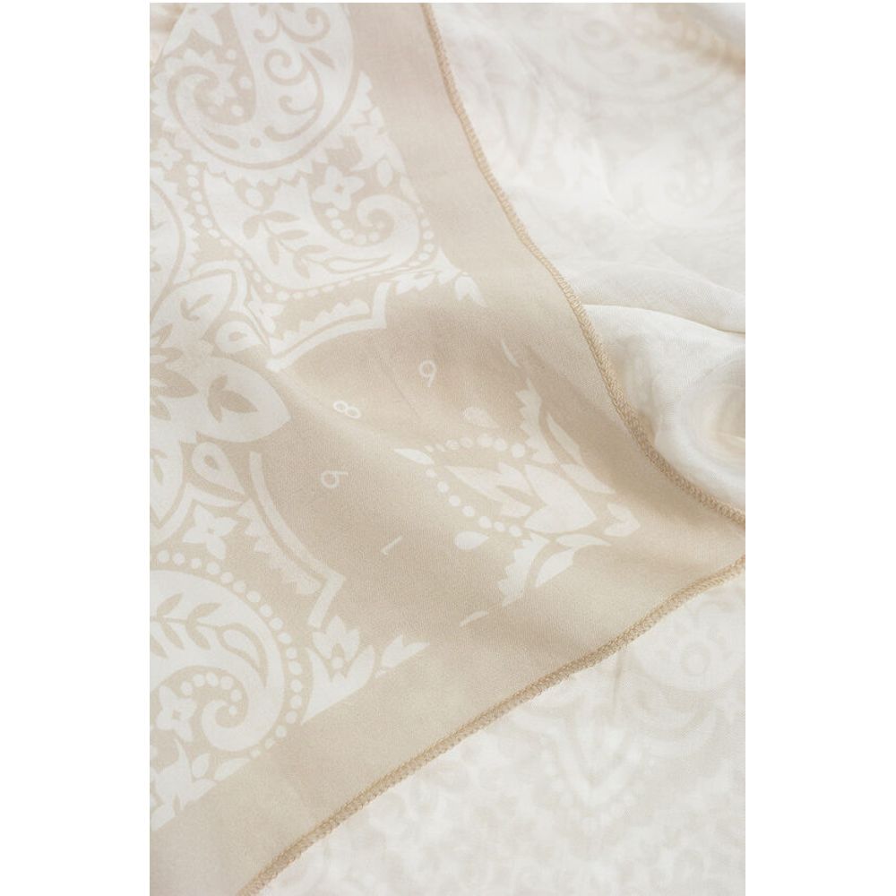1989 Studio Zweifarbiges Foulard mit Paisley-Muster