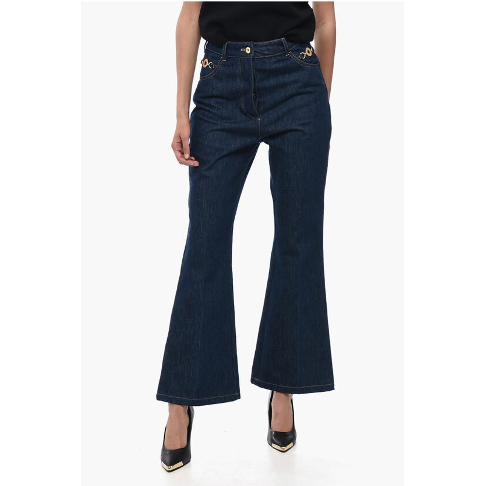 Patou Flare Fit Jeans mit Schmuckdetails 27cm