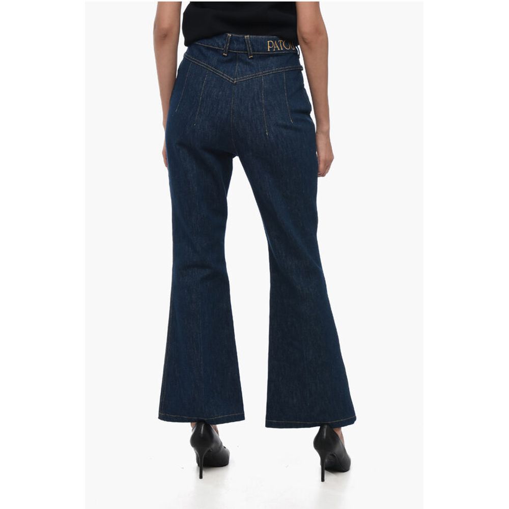 Patou Flare Fit Jeans mit Schmuckdetails 27cm