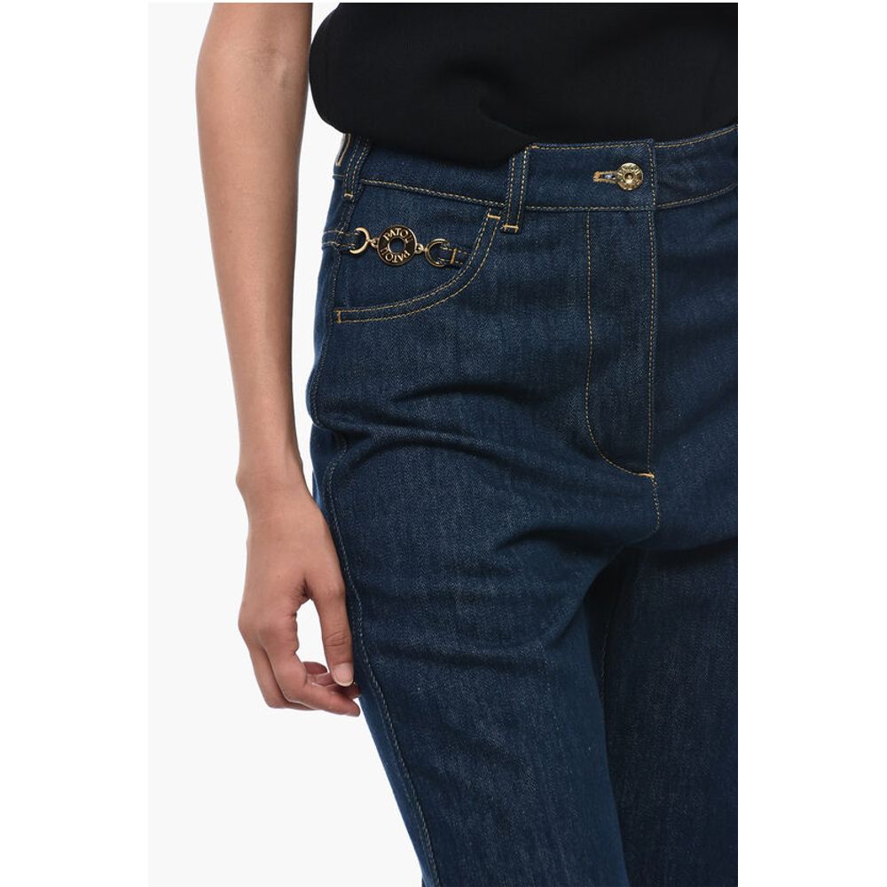 Patou Flare Fit Jeans mit Schmuckdetails 27cm
