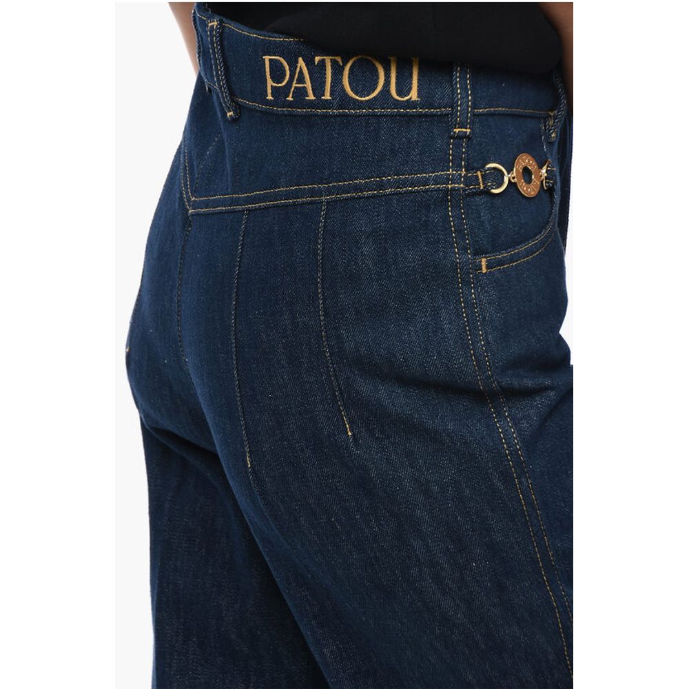 Patou Flare Fit Jeans mit Schmuckdetails 27cm