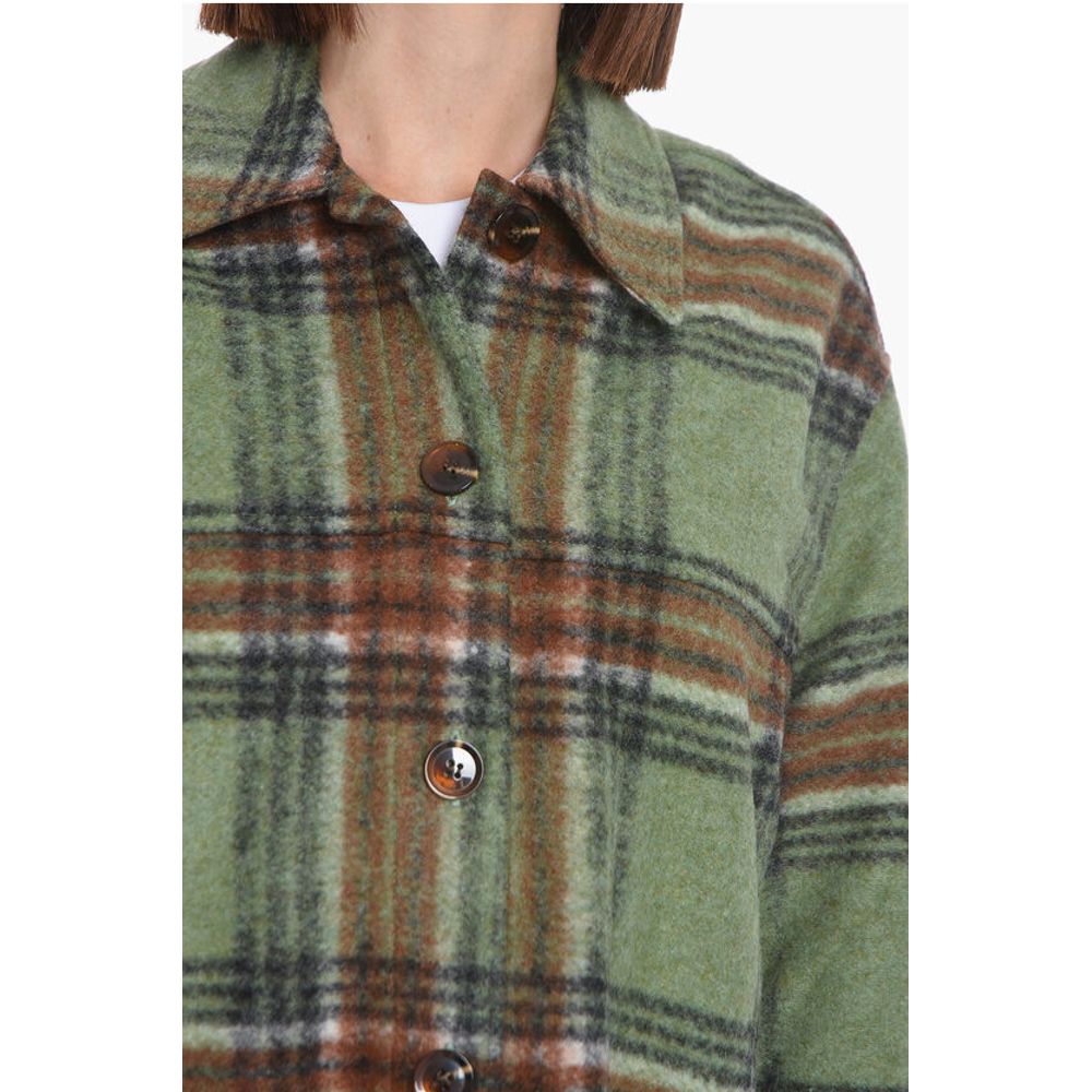 Samsoe Samsoe ROSALIE Oveshirt mit Tartan-Muster