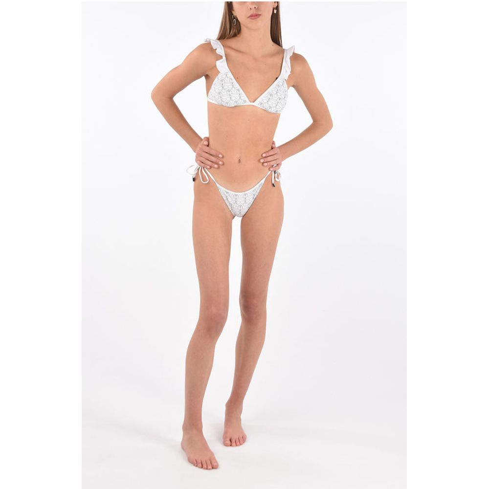 Karl Lagerfeld Bedrucktes Triangel-Bikinioberteil