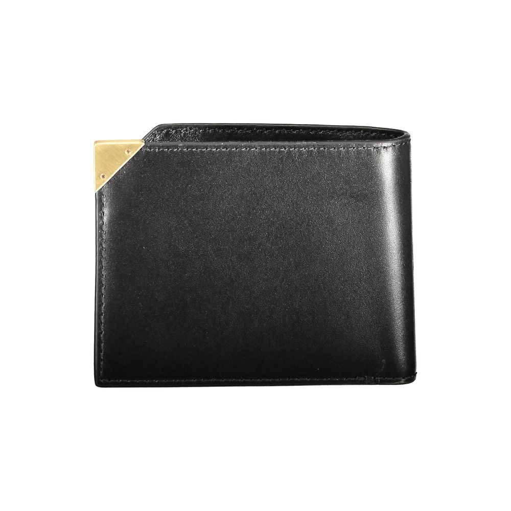 Calvin Klein "Schwarzes Leder Portemonnaie für Männer"