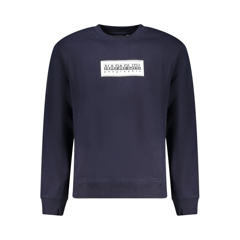 Napapijri Blauer Baumwollpullover für Männer