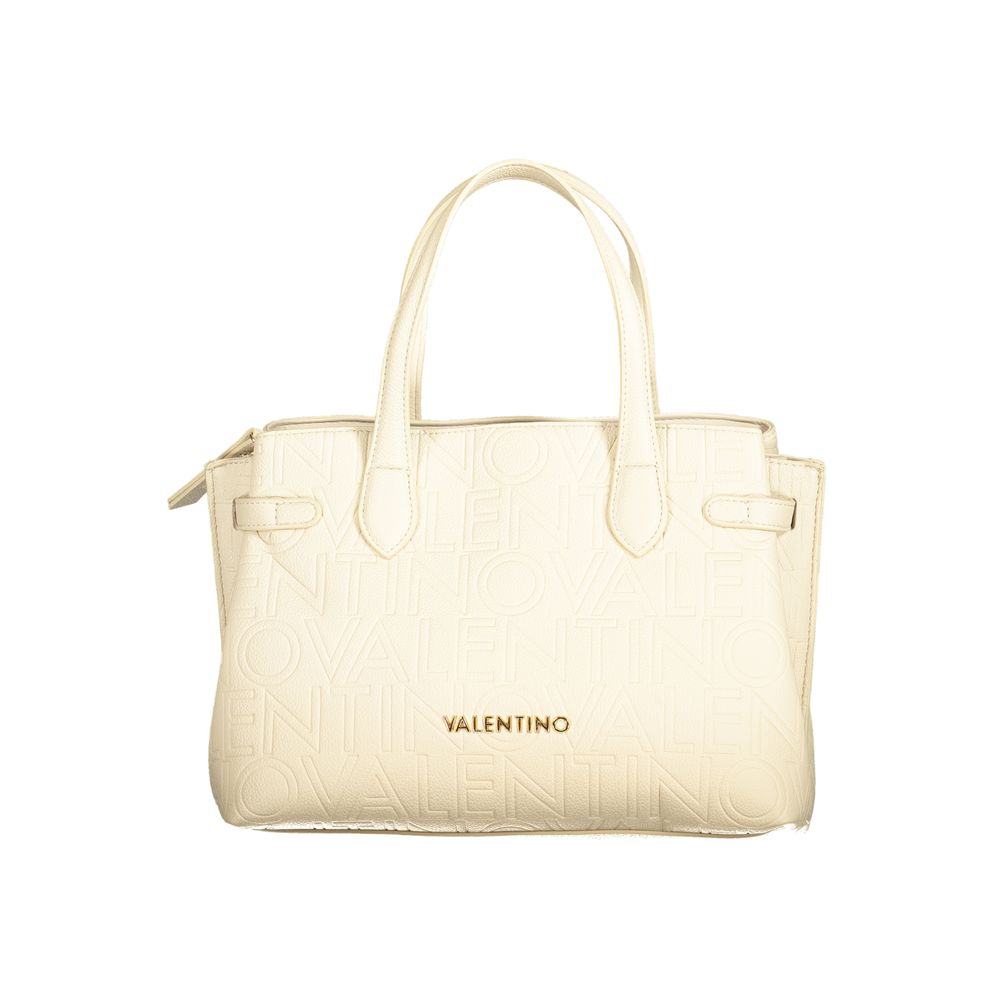 Mario Valentino Beige Polyethylen Frauen Handtasche