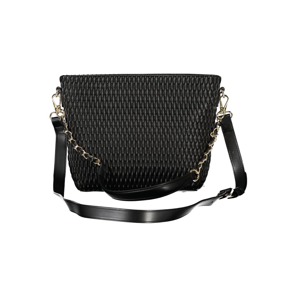 Mario Valentino Schwarz Polyethylen Frauen Handtasche