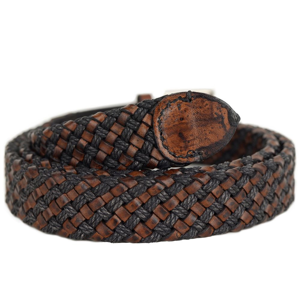 Dolce & Gabbana Gürtel aus braunem Kalbsleder