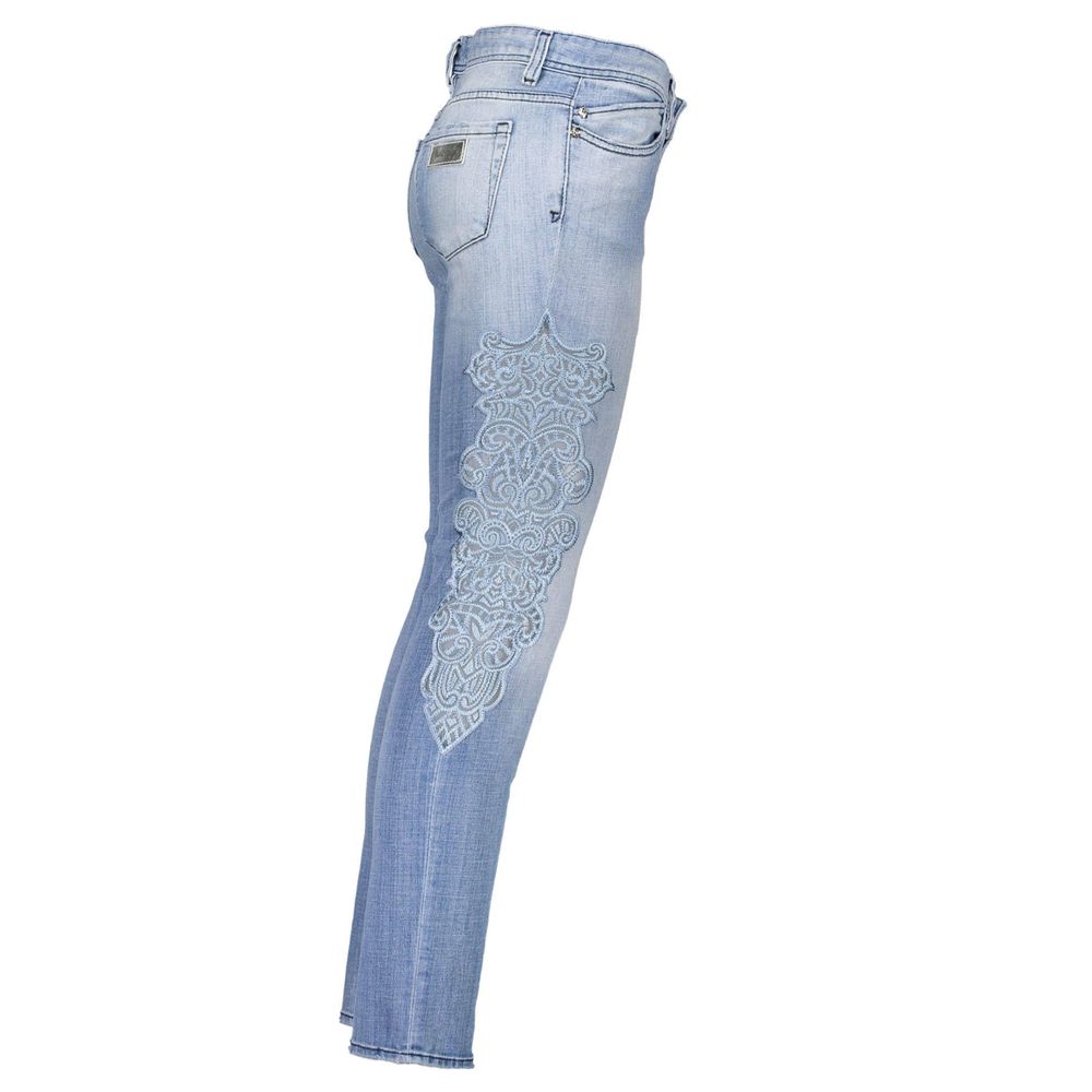 Just Cavalli Light Blue Cotton Women's Jeans