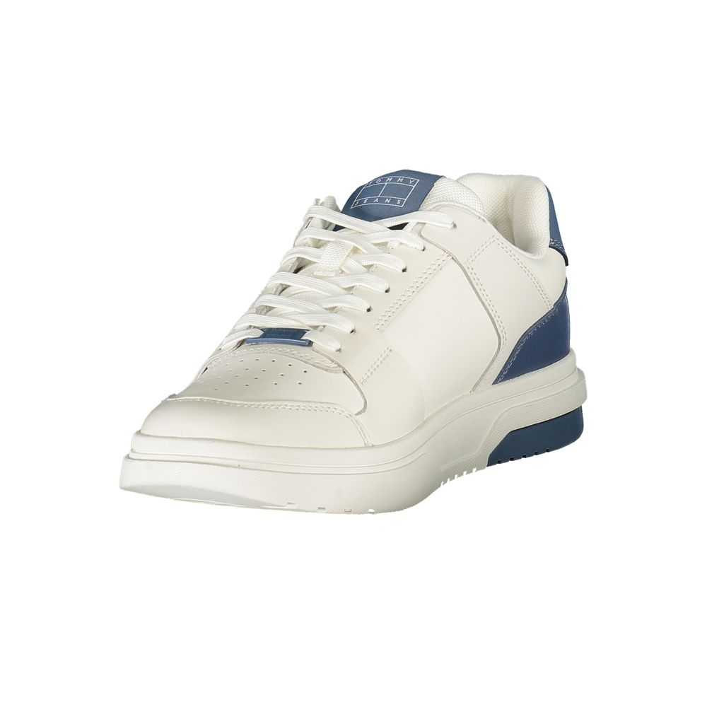 Tommy Hilfiger Weißes Leder Herren Sneaker