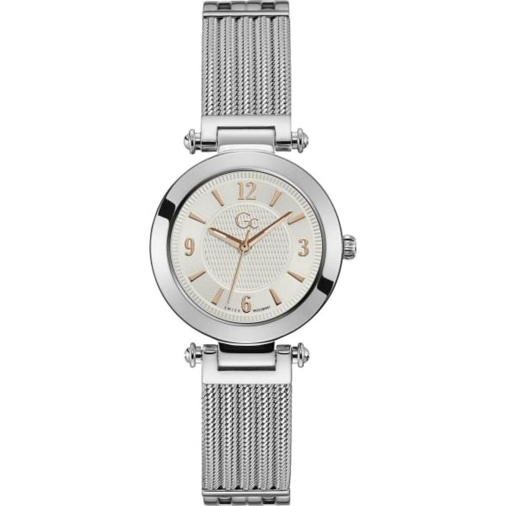 GC Silberne Uhr aus Edelstahl