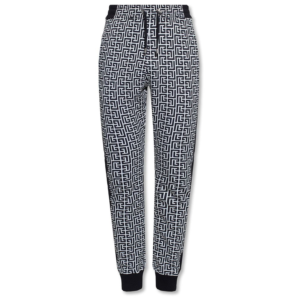 Balmain Schwarze Baumwolljeans &