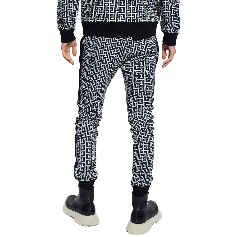 Balmain Schwarze Baumwolljeans &
