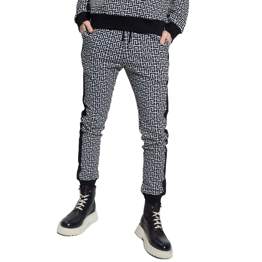 Balmain Schwarze Baumwolljeans &