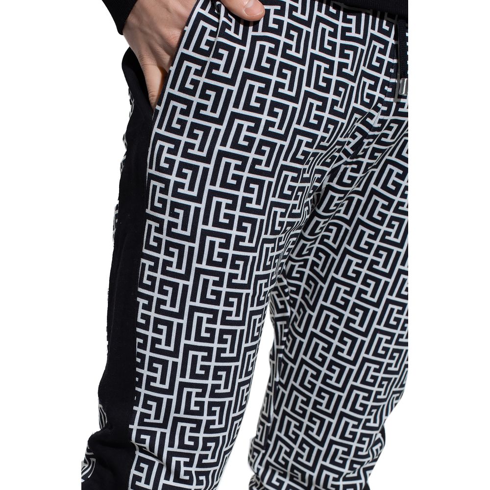Balmain Schwarze Baumwolljeans &
