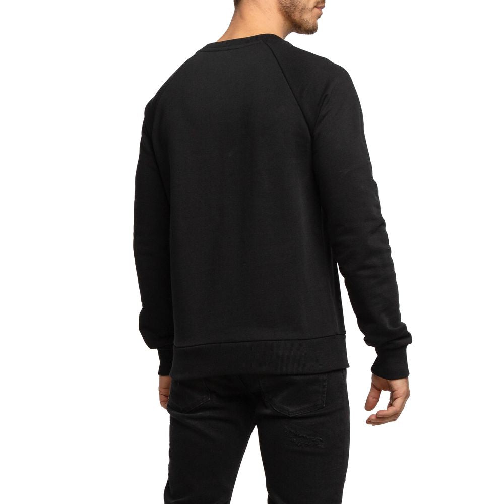 Balmain Schwarzer Baumwollpullover