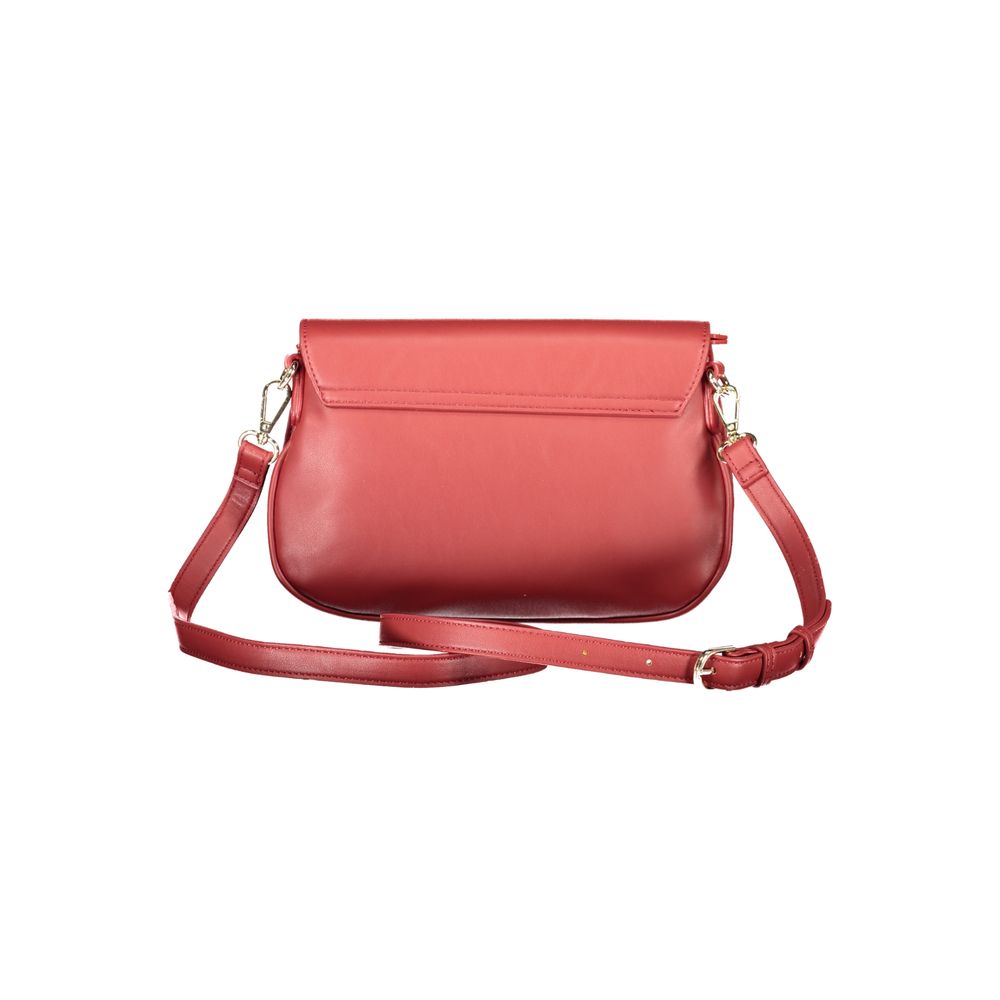 Mario Valentino Rote Polyethylen Frauen Handtasche