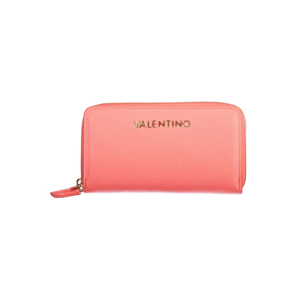 Mario Valentino Portemonnaie aus rosa Polyethylen