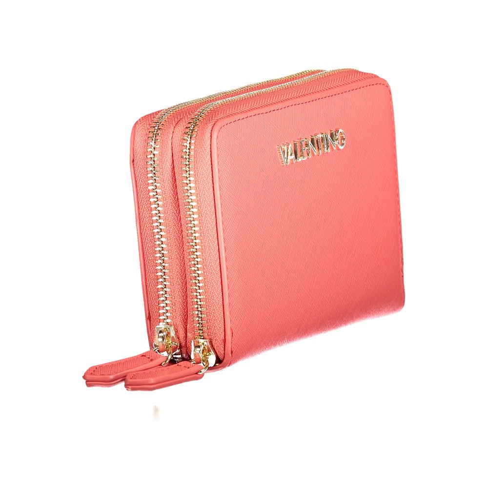 Mario Valentino Portemonnaie aus rosa Polyethylen