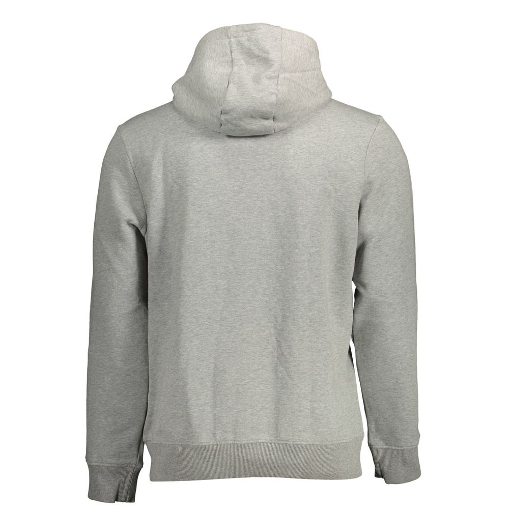 Napapijri Grauer Bio-Baumwollpullover für Männer