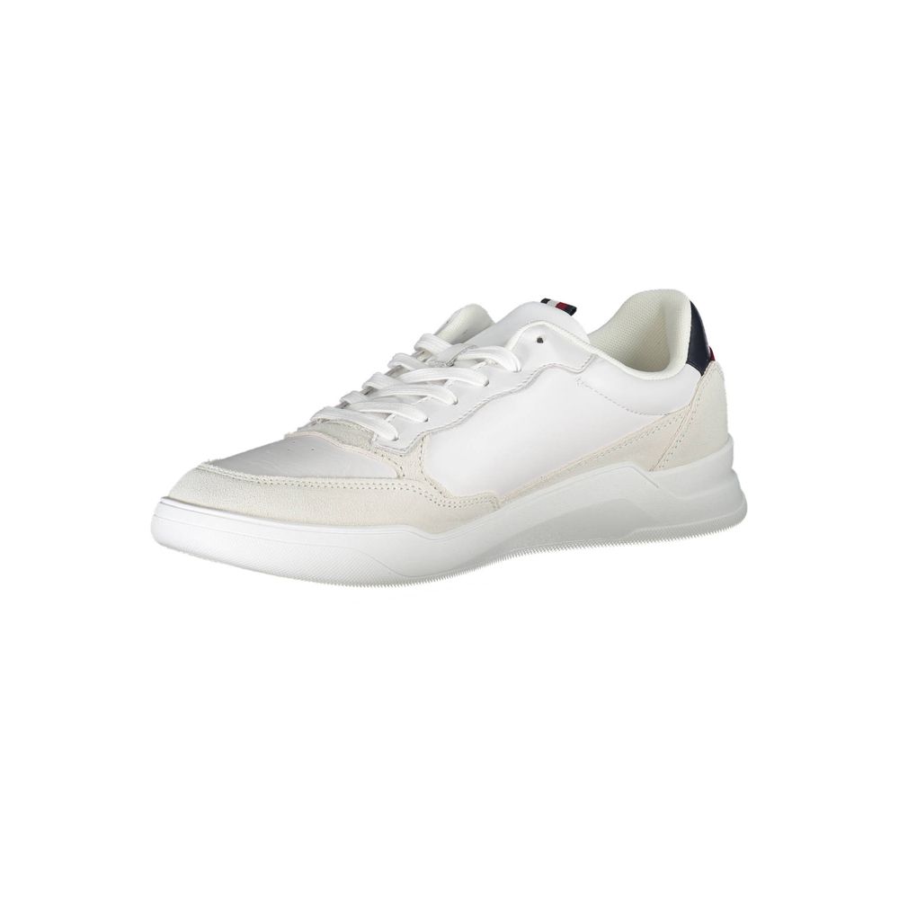 Tommy Hilfiger Weiß Polyester Männer Sneaker