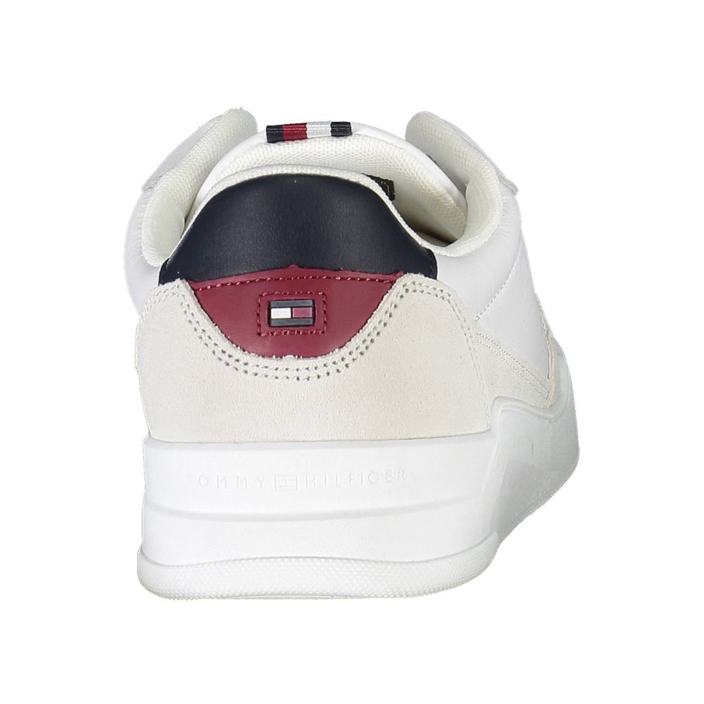 Tommy Hilfiger Weiß Polyester Männer Sneaker