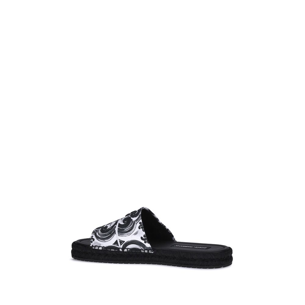 Dolce & Gabbana Baumwollsandalen