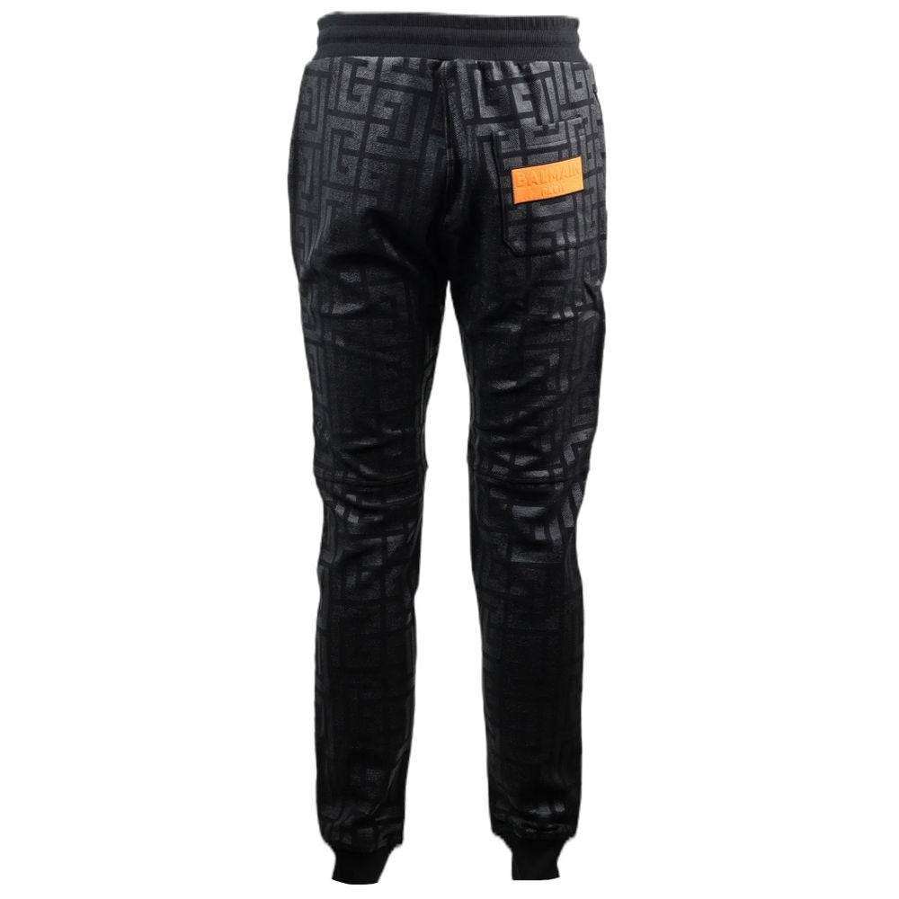 Balmain Schwarze Baumwolljeans &
