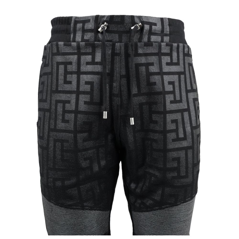 Balmain Schwarze Baumwolljeans &