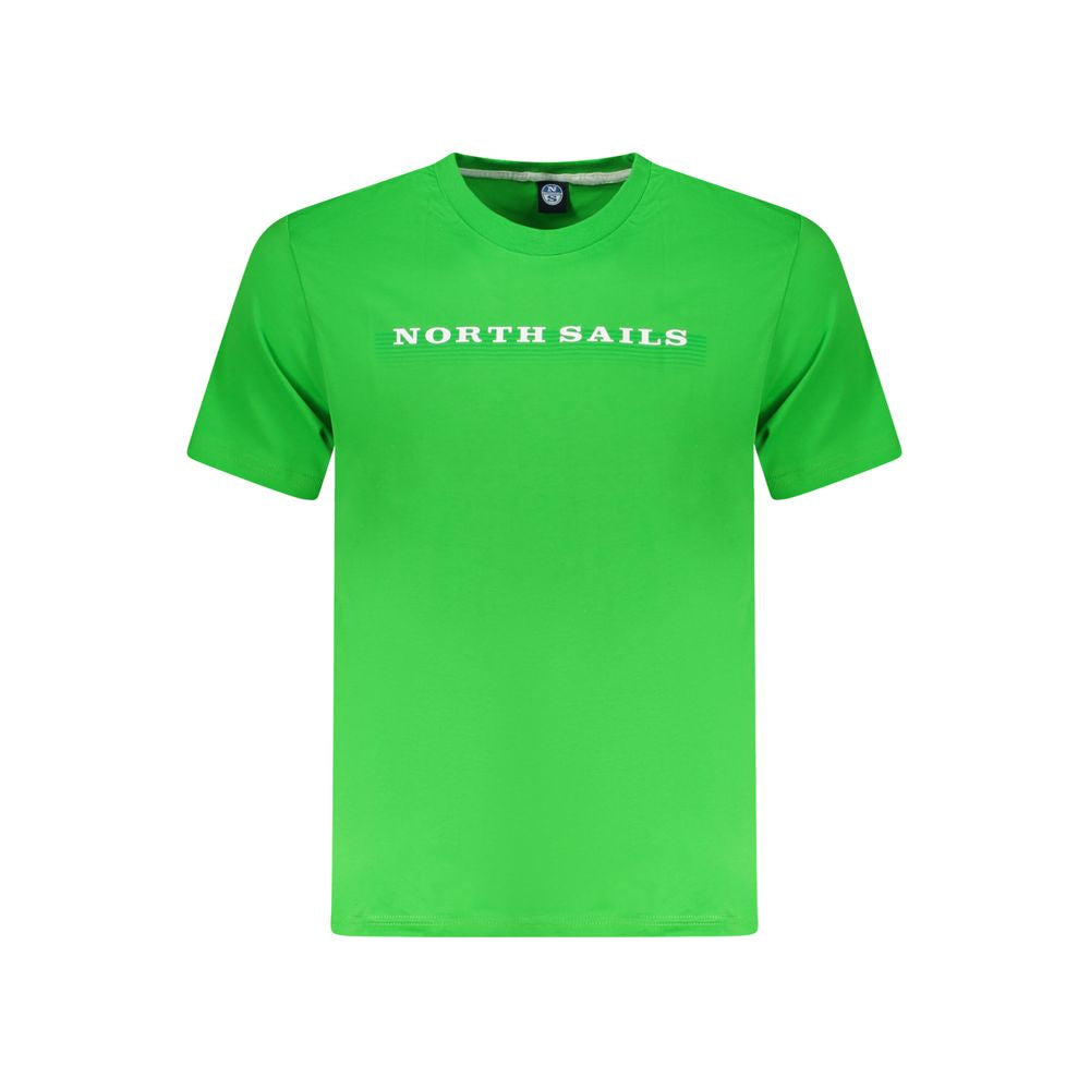North Sails Grünes Baumwolle Männer T-Shirt
