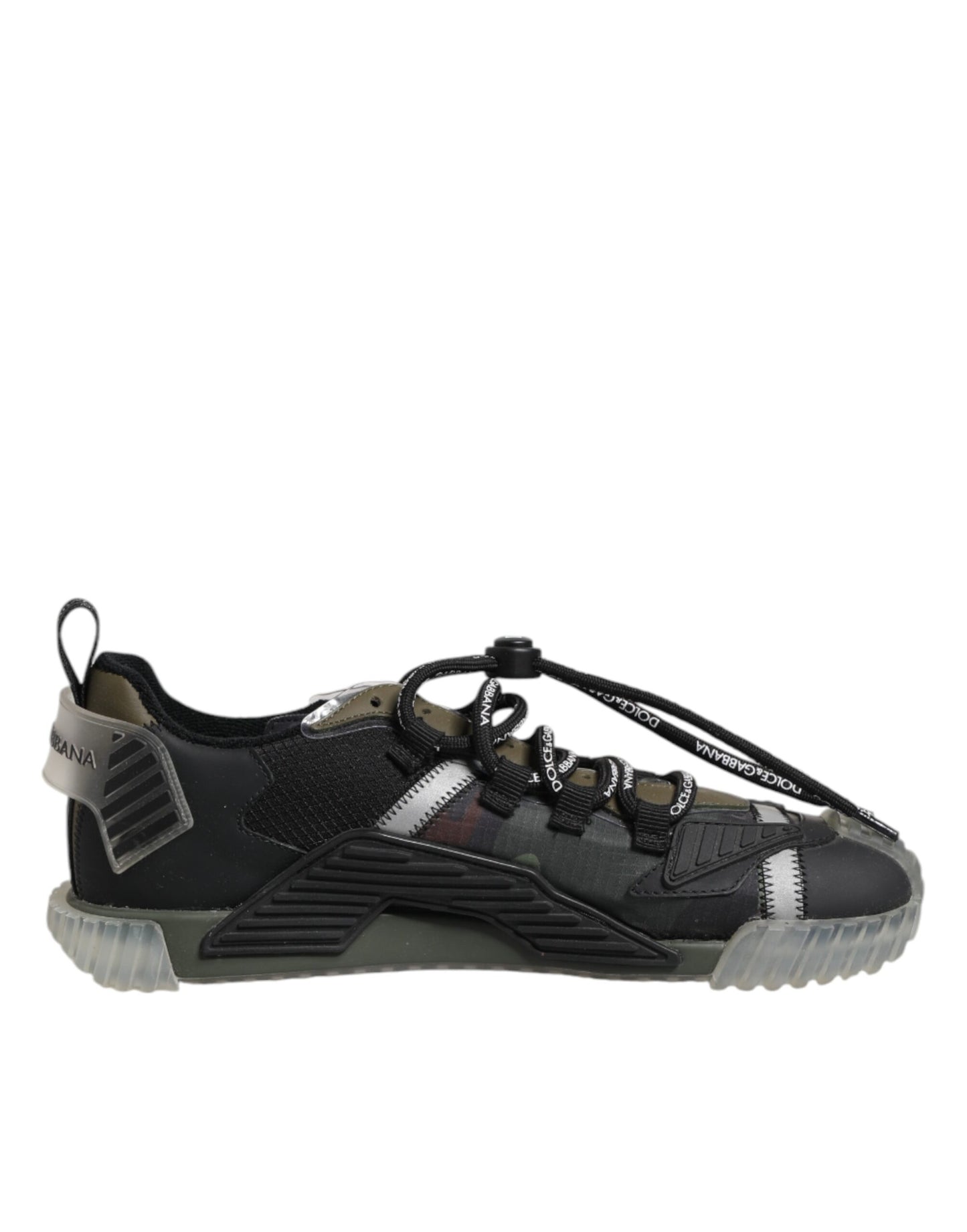 Dolce & Gabbana Multicolor Lace Up Low Top NS1 Turnschuhe Schuhe