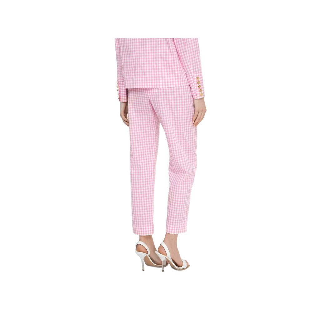 Balmain Rosa Baumwolljeans &