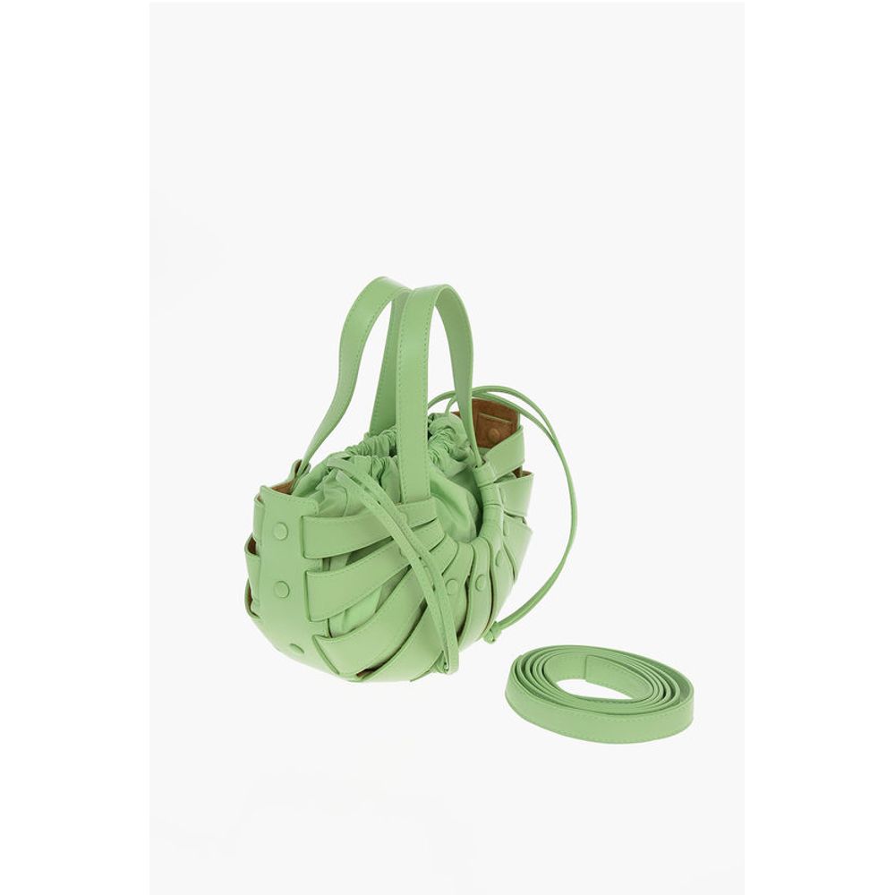 Bottega Veneta Perforierte Lederhandtasche THE SHELL