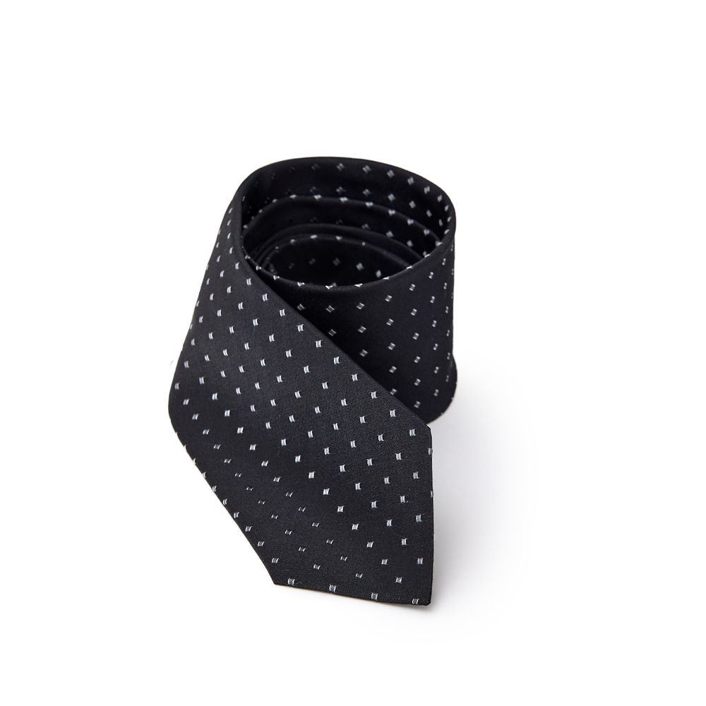 Jil Sander Schwarze Seidenkrawatten &