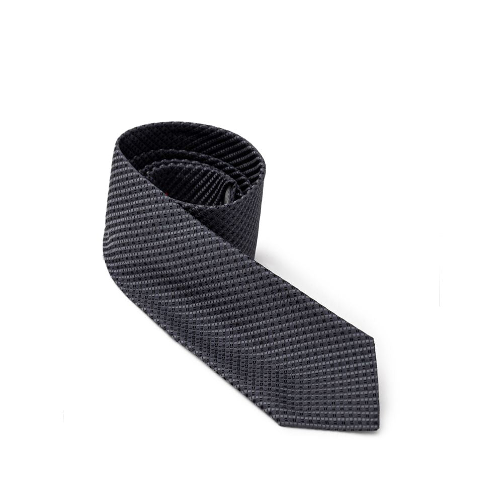 Jil Sander Graue Seidenkrawatten &